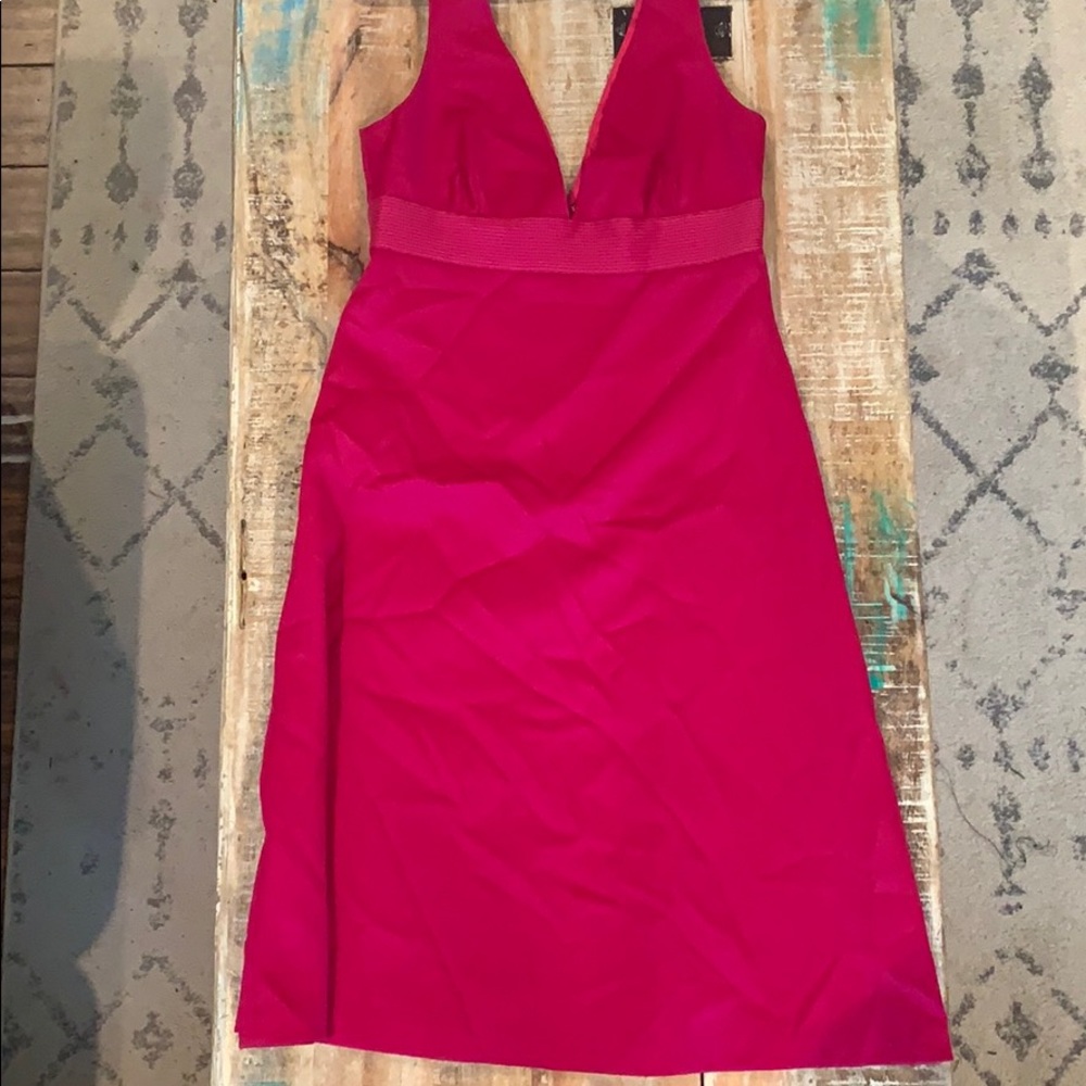 Jcrew size 6 hot pink formal dress